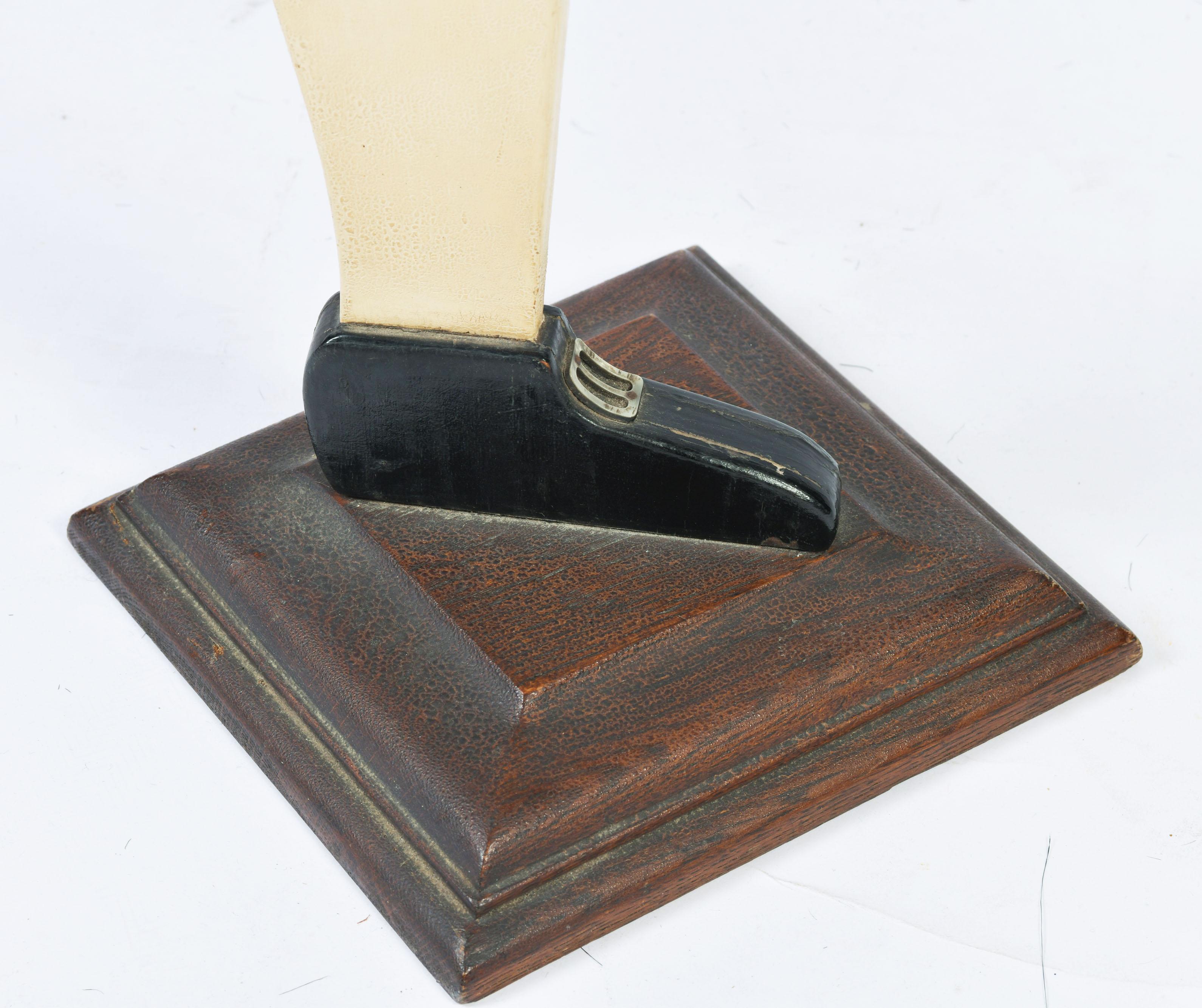 Early 20th Century English Painted Wooden Card Butler 3