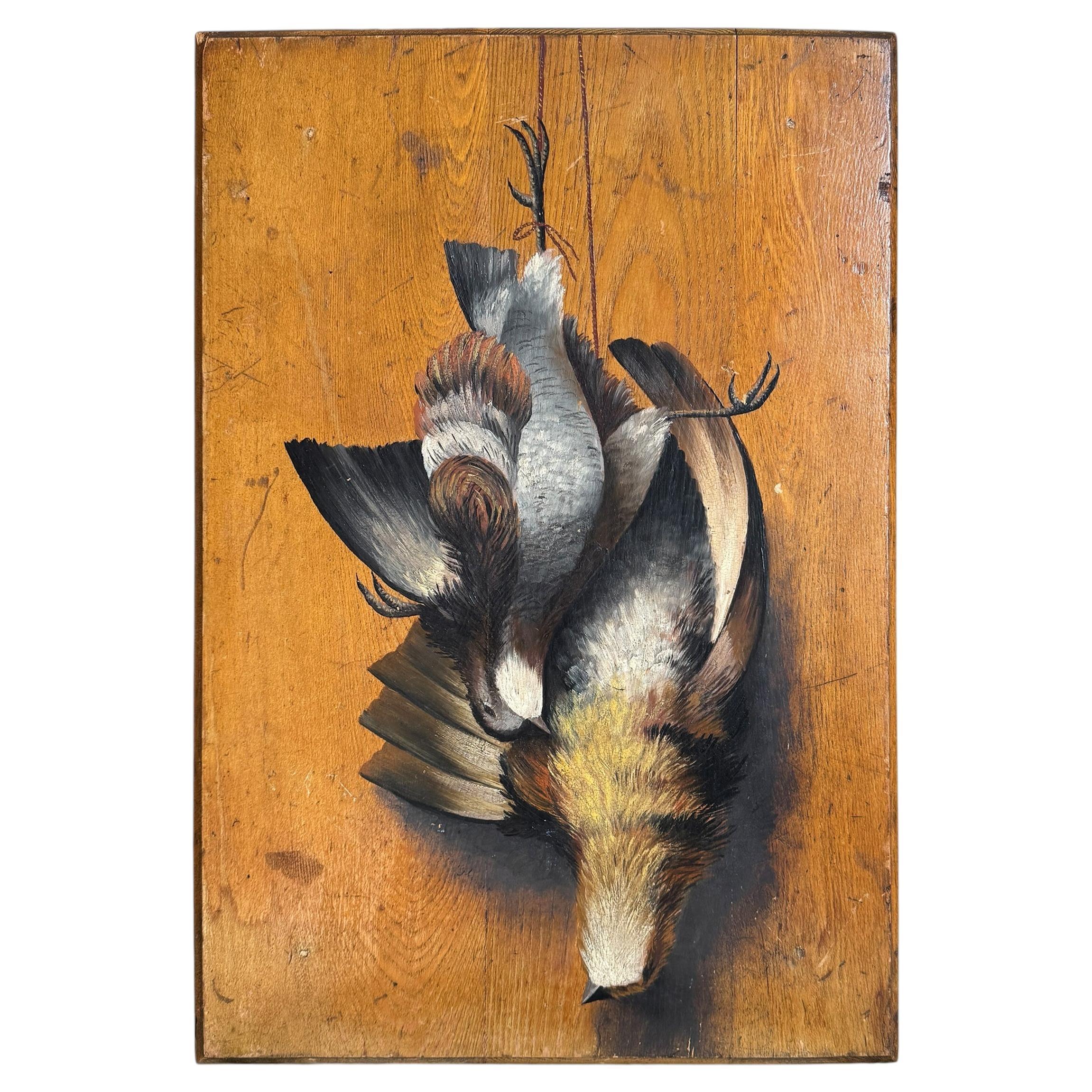 Early 20th Century English Partridge Painting