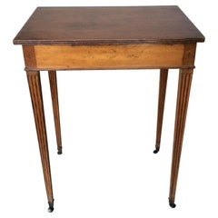 Early 20th Century English Pine Side Table