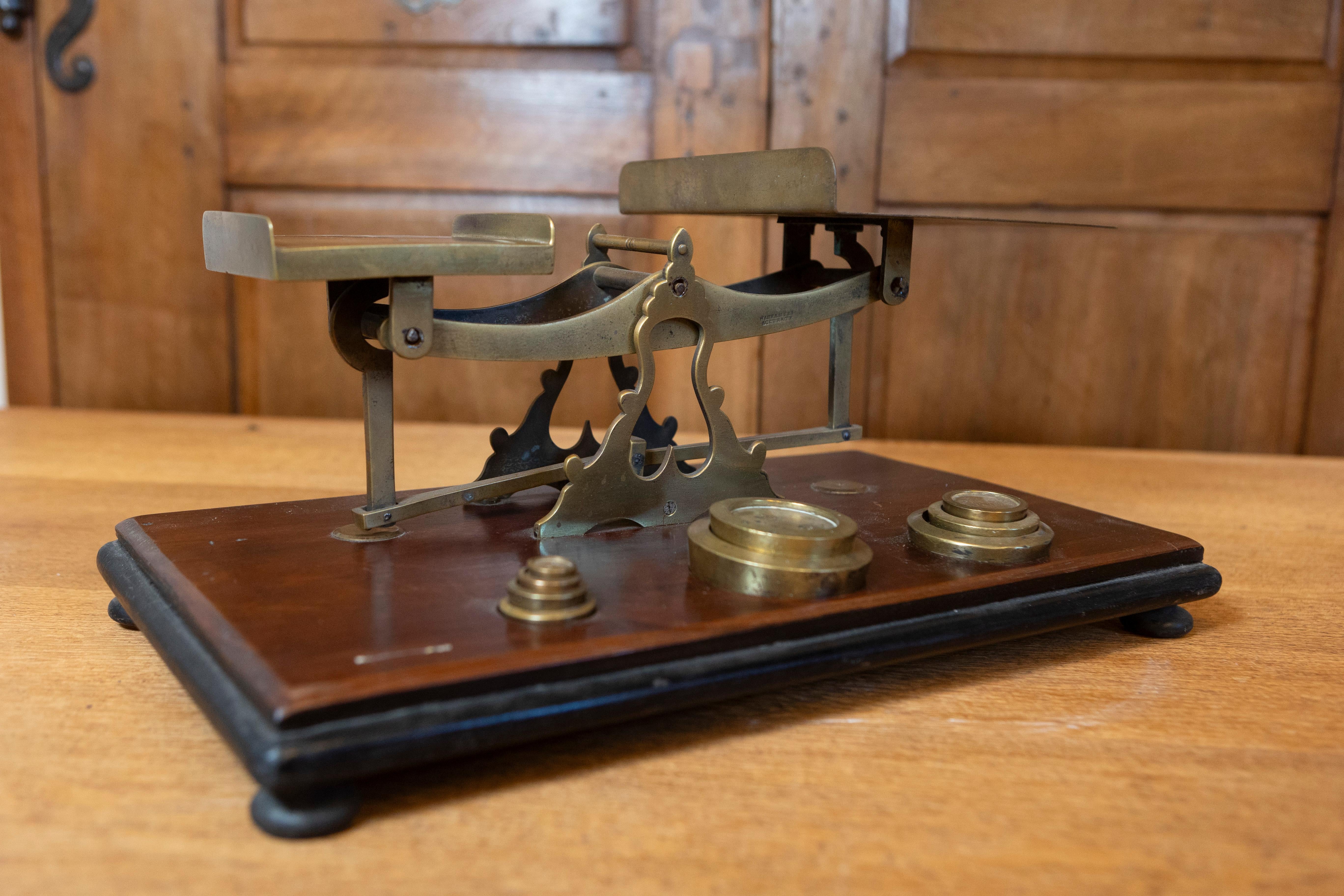 Early 20th Century English Postal Scale 3