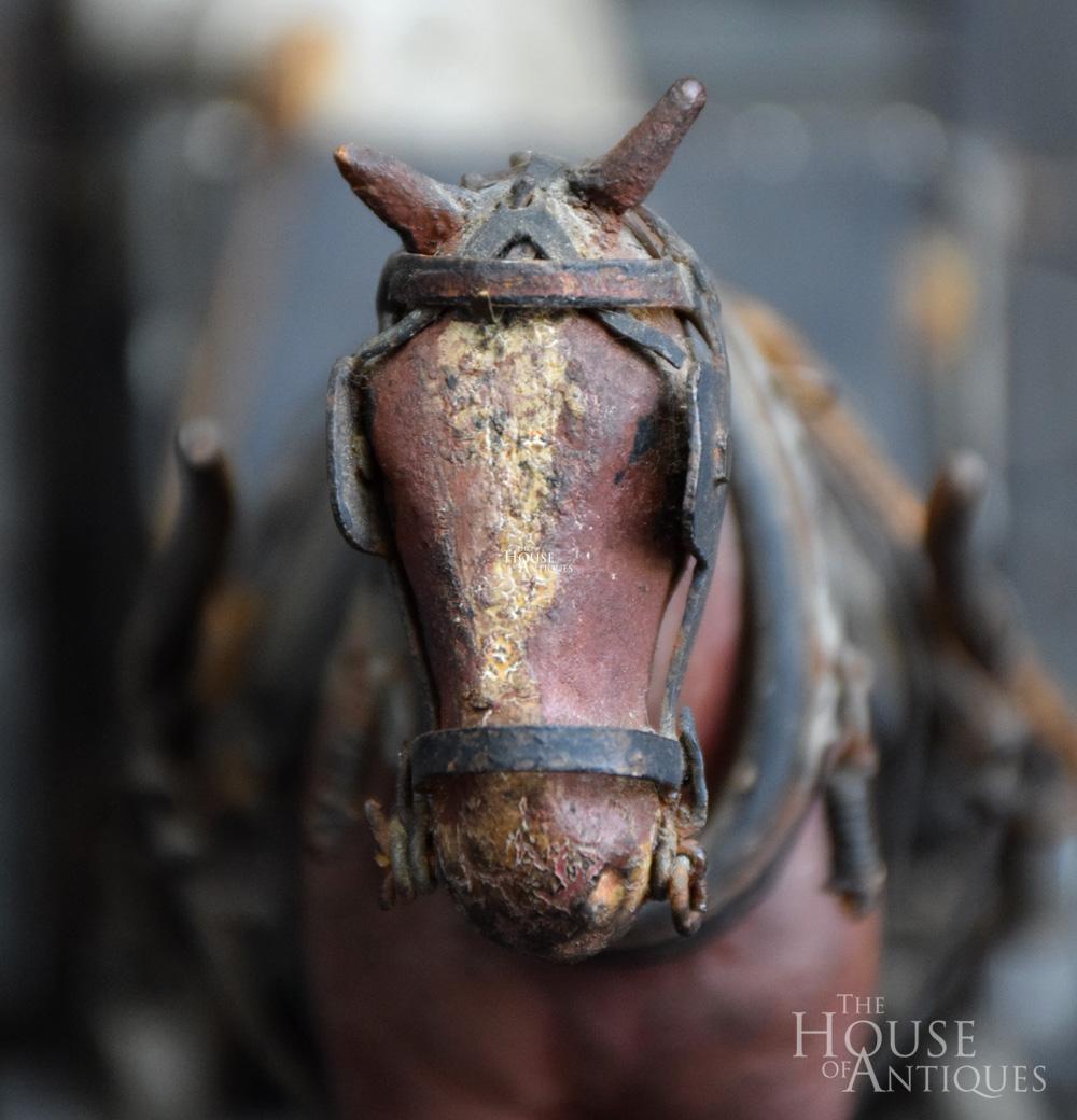 Wood Early 20th Century English Scratch Built Hackney Carriage Model, circa 1910