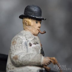 Early 20th Century English Scratch Built Hackney Carriage Model, circa 1910