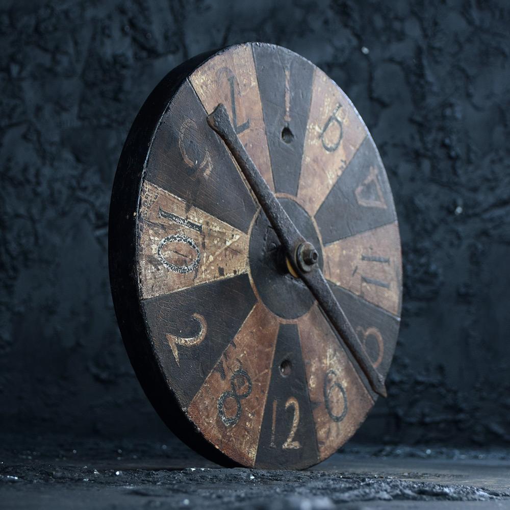 Hand-Crafted Early-20th Century English Scratch Built Roulette Wheel