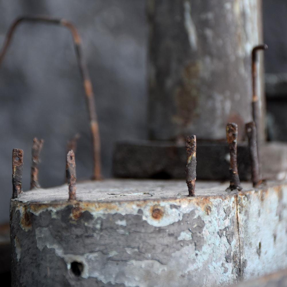 Early 20th Century English Scratch Built Zinc Ship Model 4