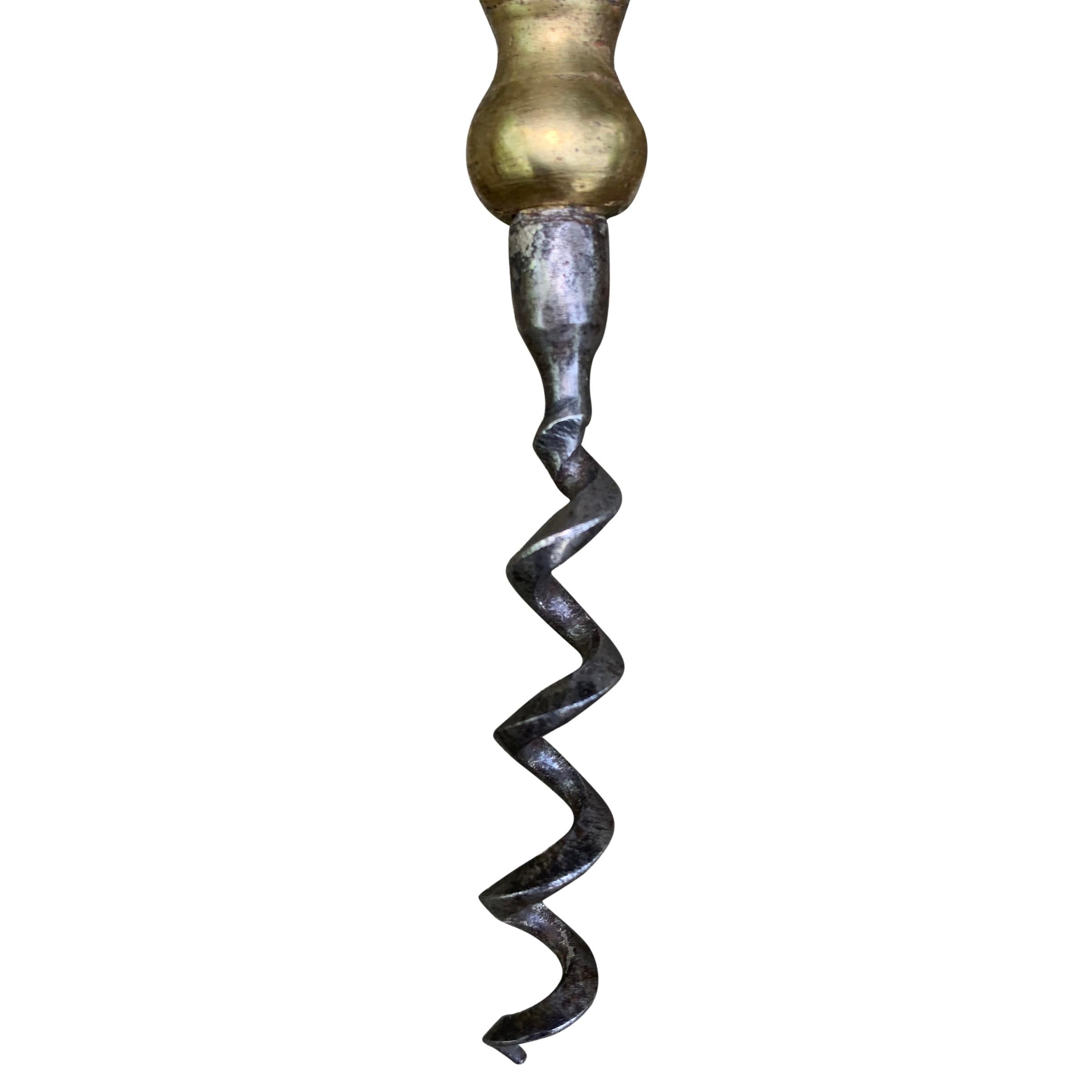 British Early 20th Century English Thistle Corkscrew