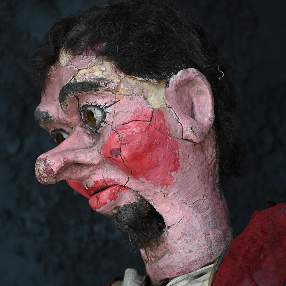 Early 20th Century English Ventriloquist Dummy In Fair Condition For Sale In London, GB