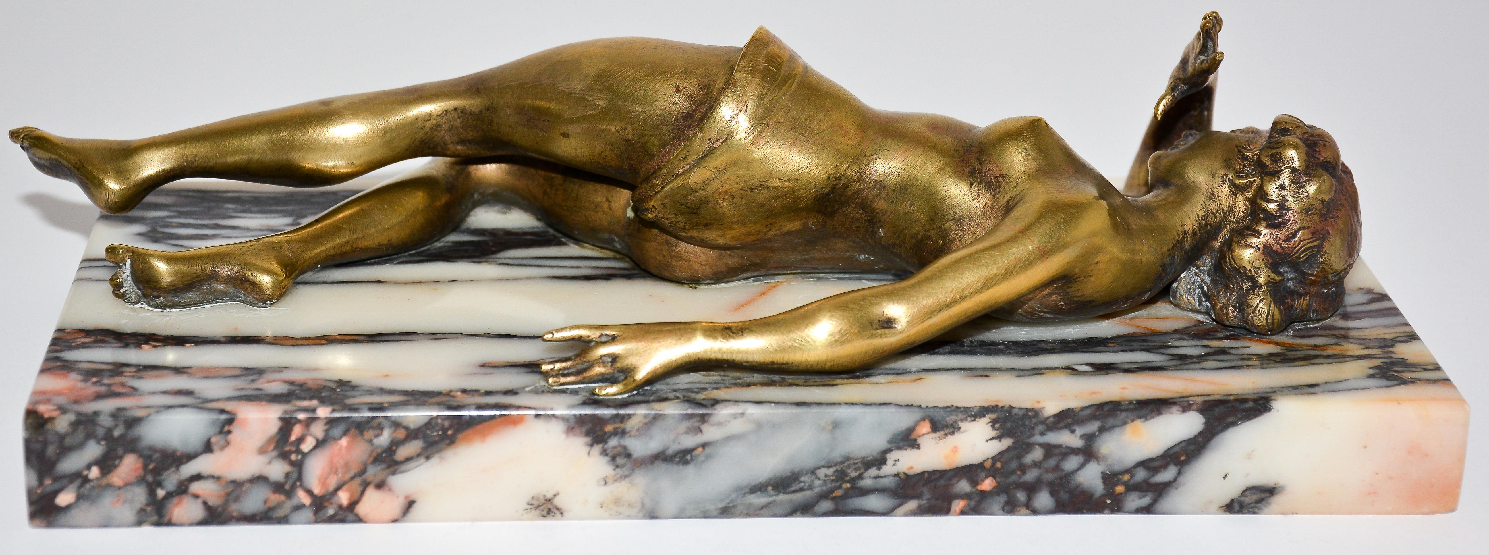 Early 20th Century Erotic Nude Bronze Cigar Cutter, Austria, 1910 7