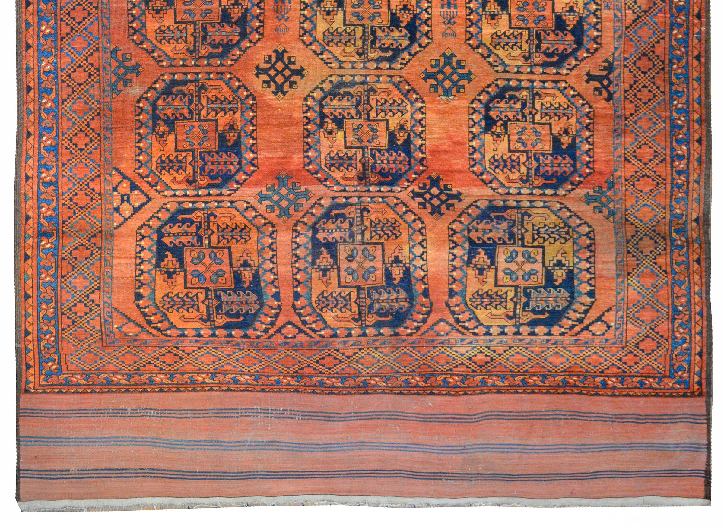 Tribal Early 20th Century Ersari Rug For Sale