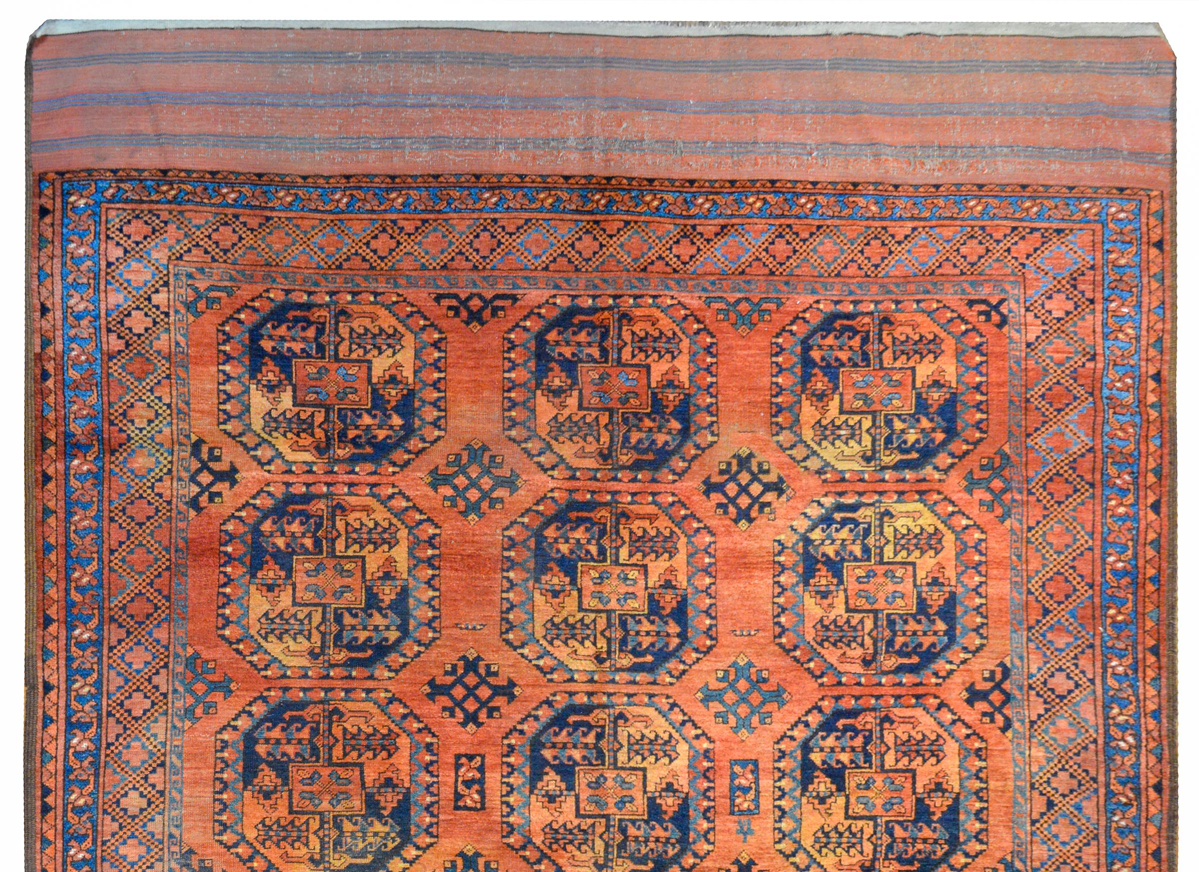 Afghan Early 20th Century Ersari Rug For Sale