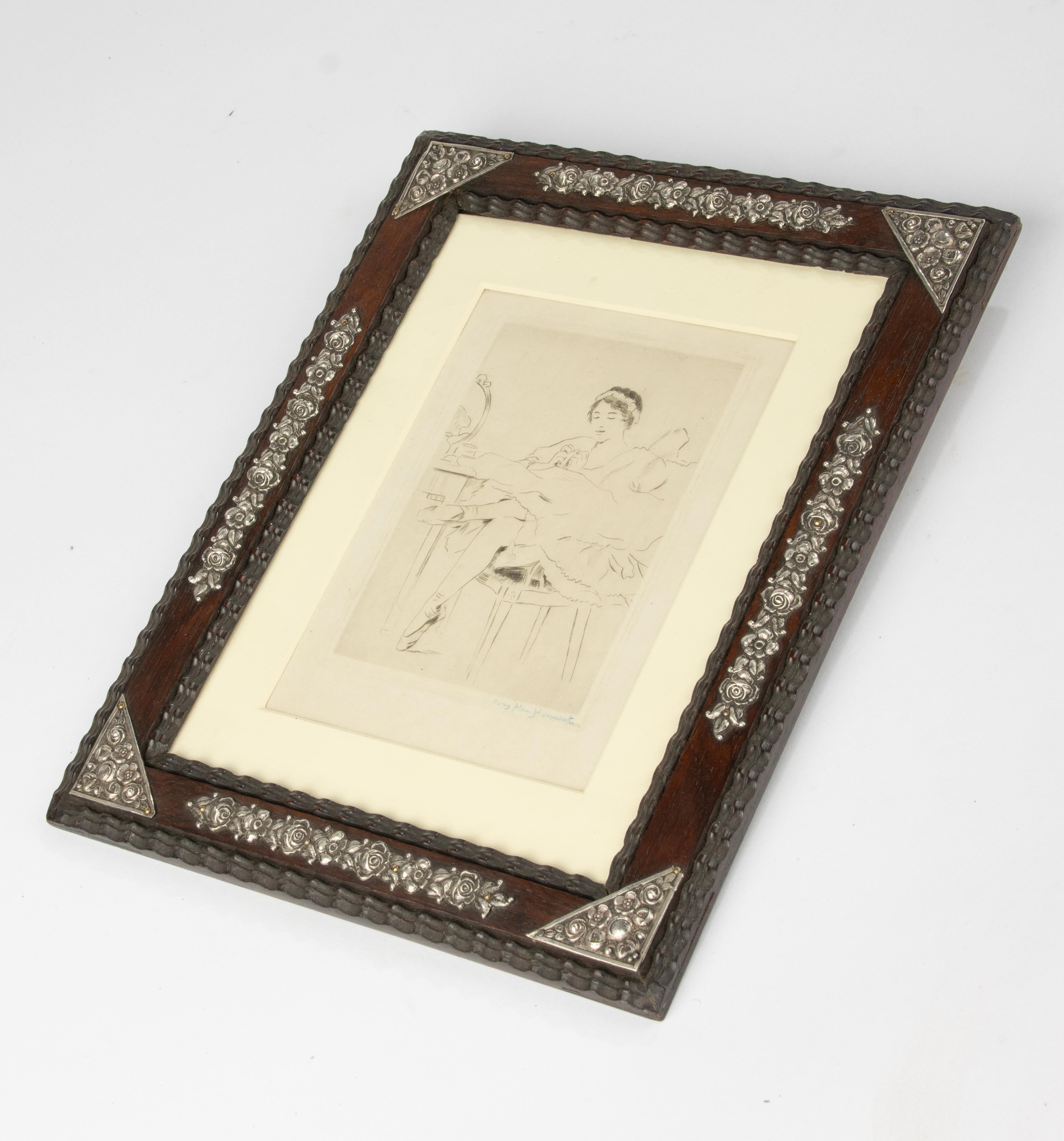 Early 20th Century Etching of a Ballet Dancer - Tony Alain Hermant For Sale 4