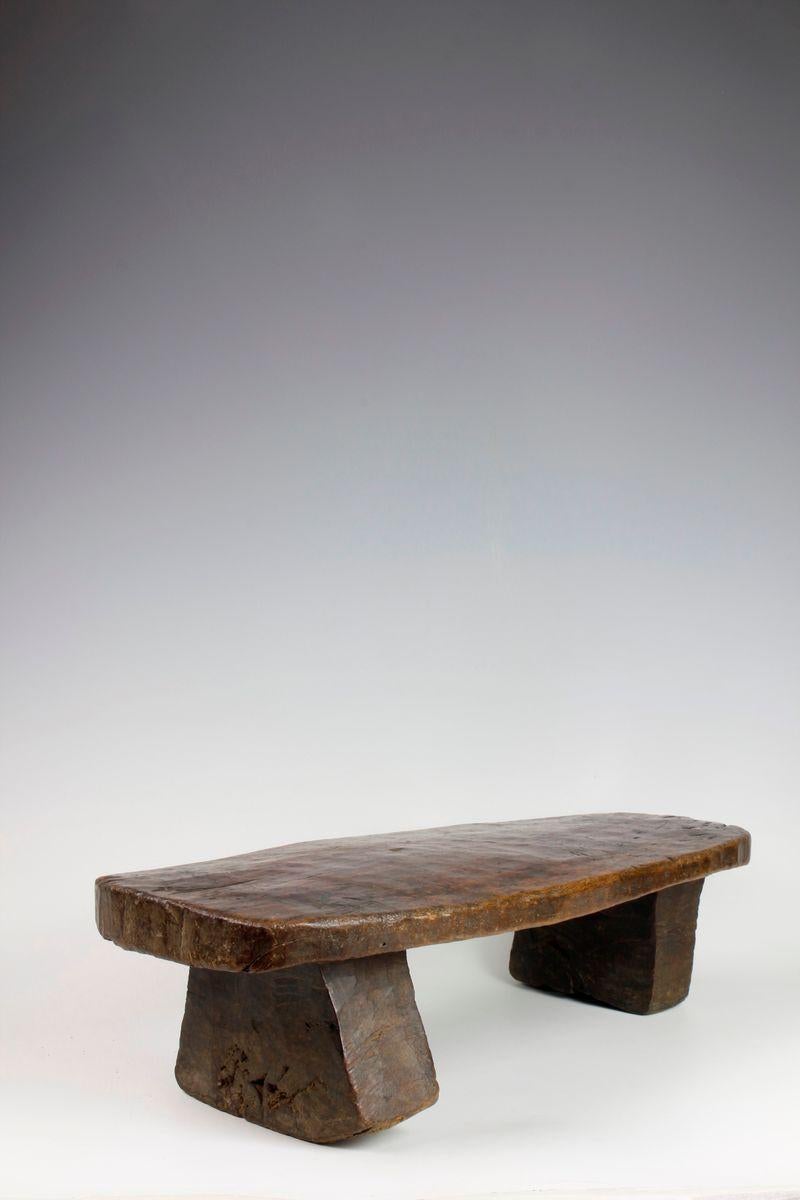 Early 20th Century Ethiopian Low Stool In Good Condition For Sale In London, GB