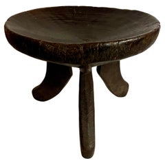 Early 20th Century Ethiopian Stool by The Gurage People 