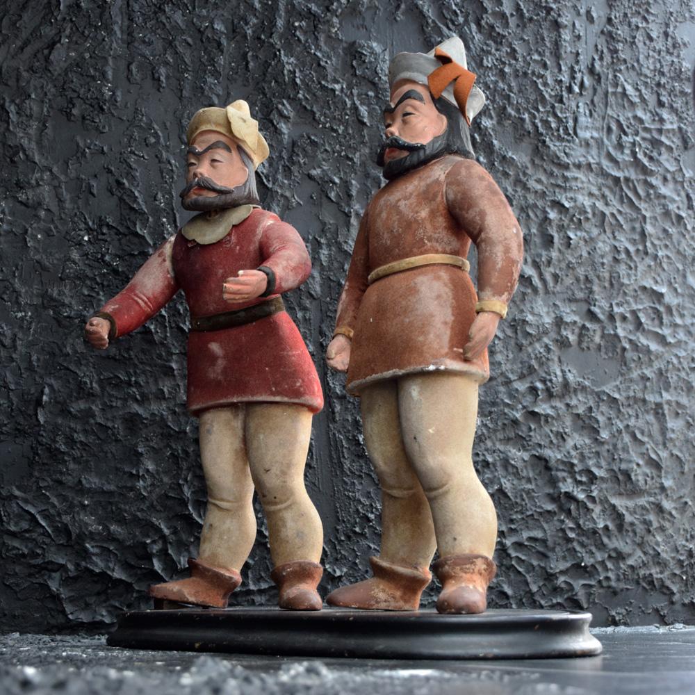 Early 20th Century European Clock Tower Automaton Figures For Sale 3