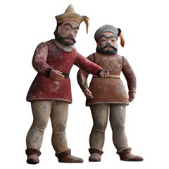 Early 20th Century European Clock Tower Automaton Figures