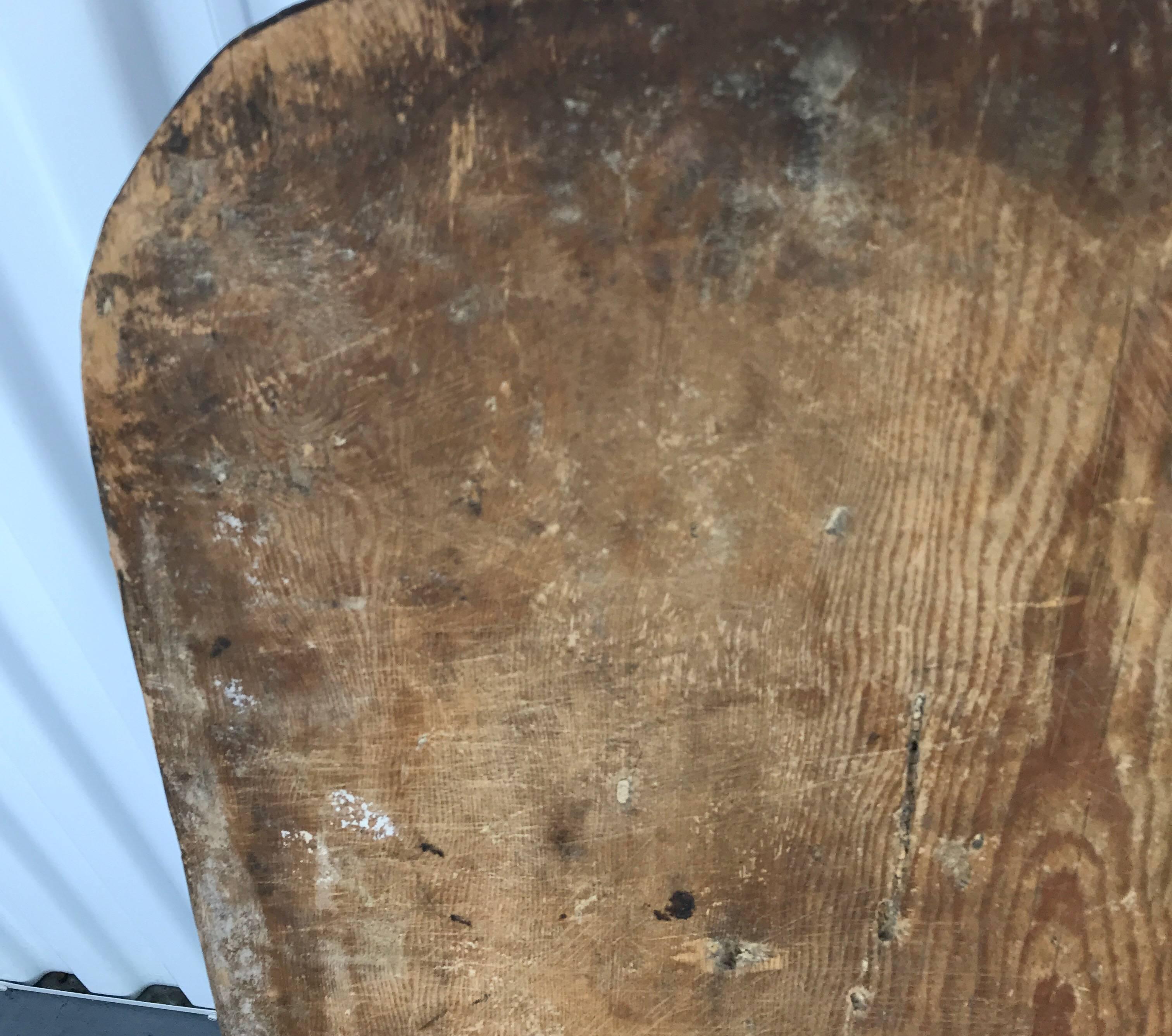 Early 20th Century European Cutting or Bread Board from France In Good Condition In Chicago, IL