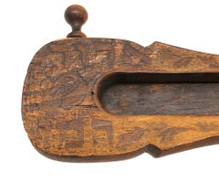 Early 20th Century European Hand-Carved Wooden Grogger