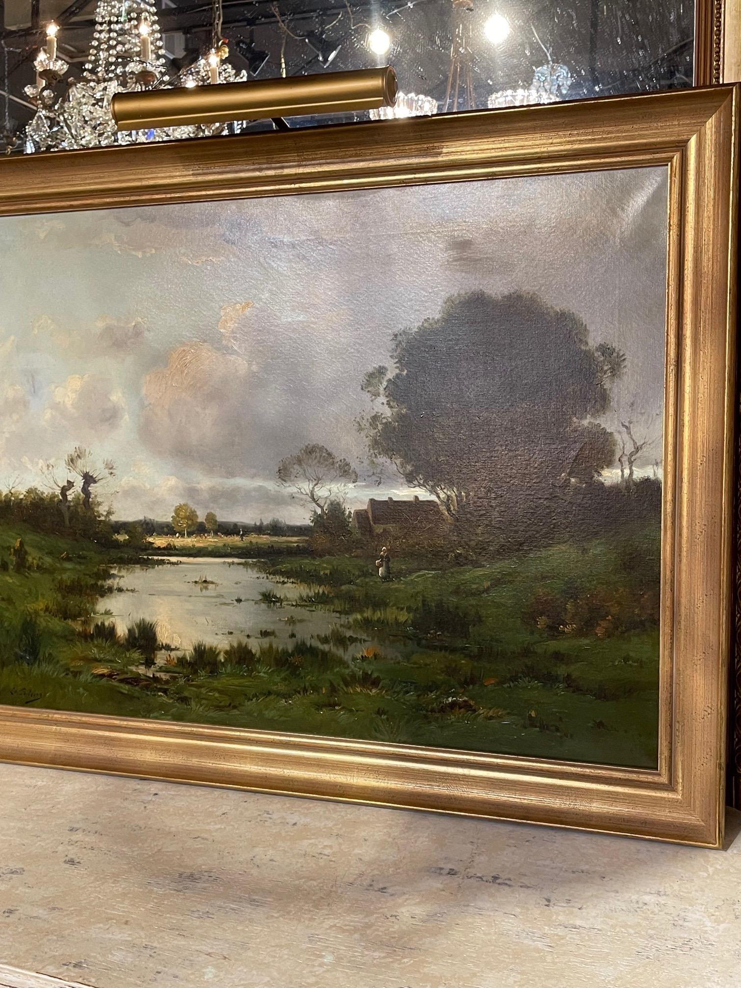 Early 20th Century European Oil on Canvas Landscape Painting 2