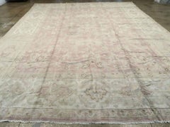 Galerie Shabab Collection Early 20th Century European Oushak Large Carpet