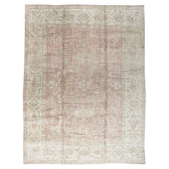 Early 20th Century European Oushak Large Carpet