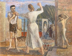 The Disturbance, 20th Century European School Modern Artwork