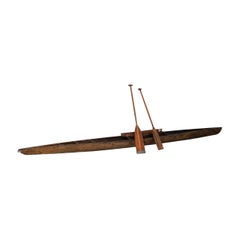 Early 20th Century, European Wooden Kayak