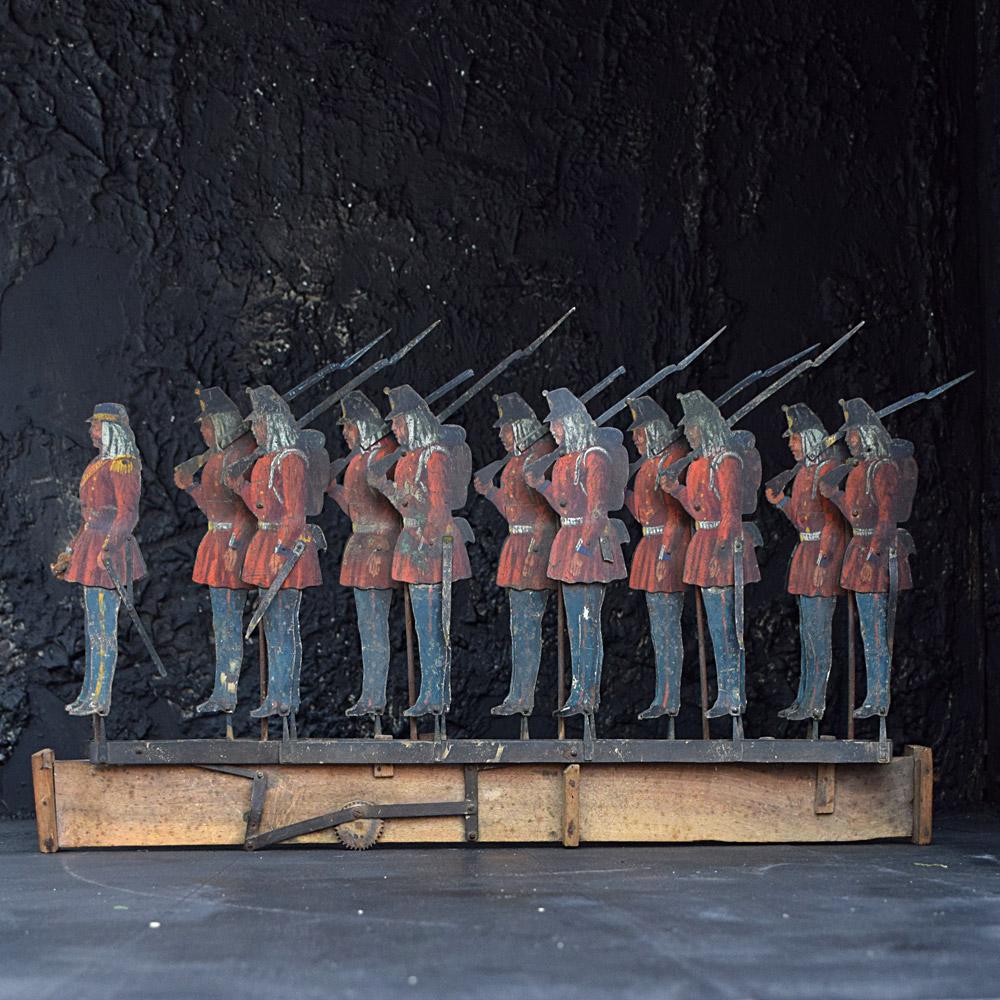 Early 20th Century Fairground Automaton Soldiers    1