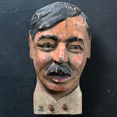 Figura de feria de principios del siglo XX Pierre Jean Marie Laval