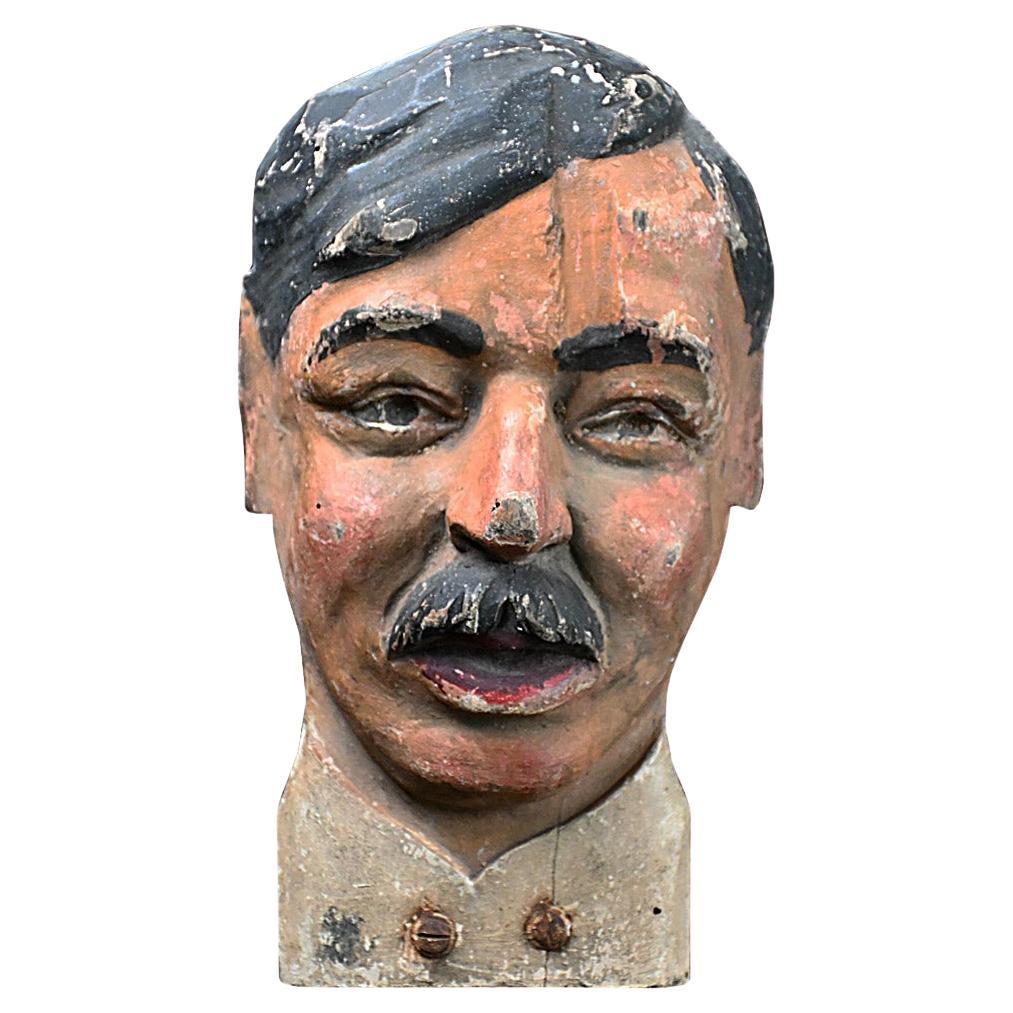 Early 20th century fairground figure Pierre Jean Marie Laval 