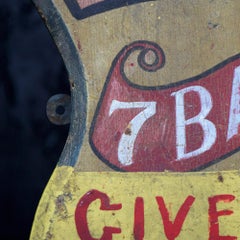 Early 20th Century Fairground Sign