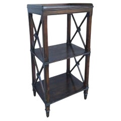 Early 20th Century Fauld Small Oak X-End Bookcase
