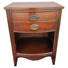 Early 20th Century Federal Style Mahogany Single Drawer Nightstand