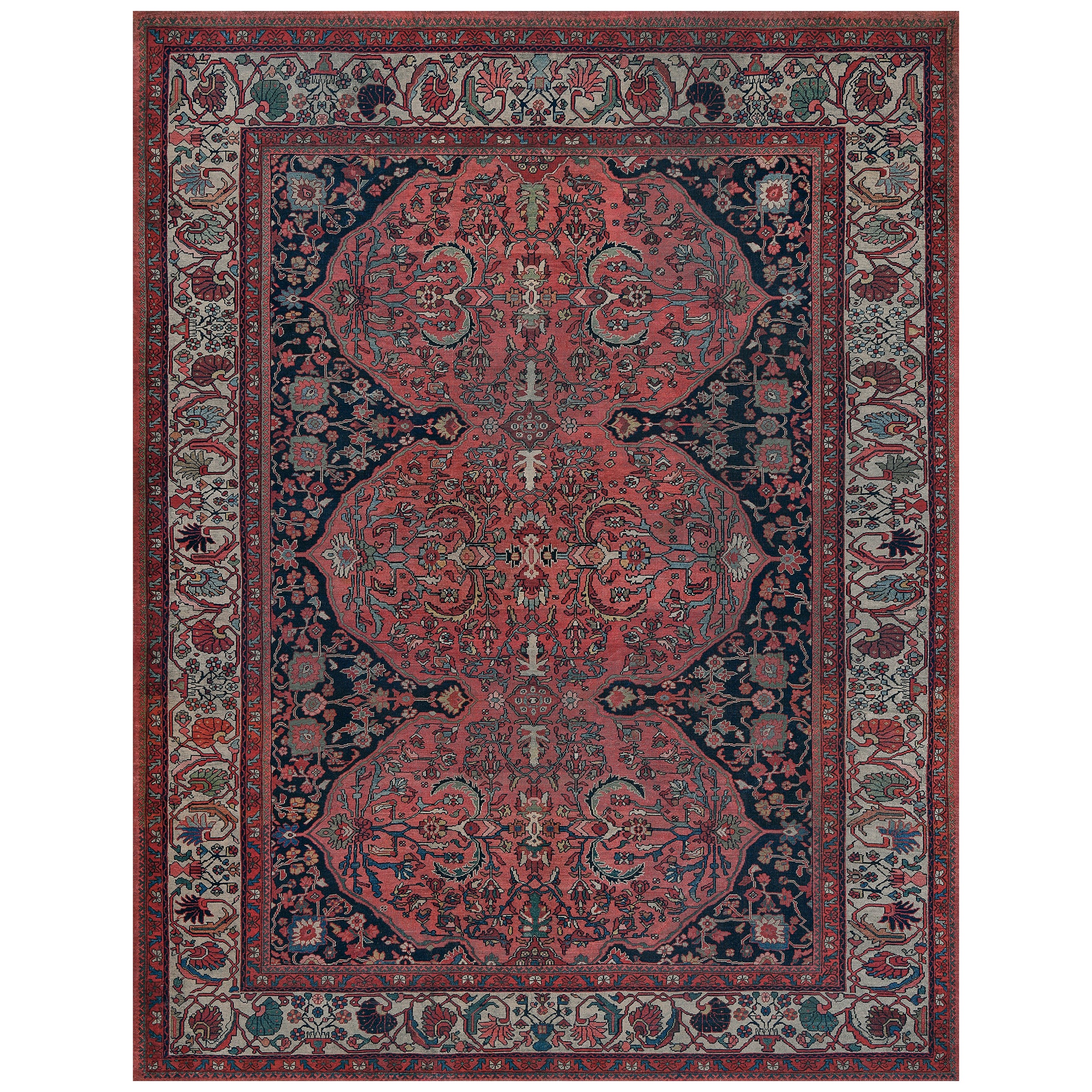 Tapis Fereghan de Perse occidentale du début du 20e siècle en vente