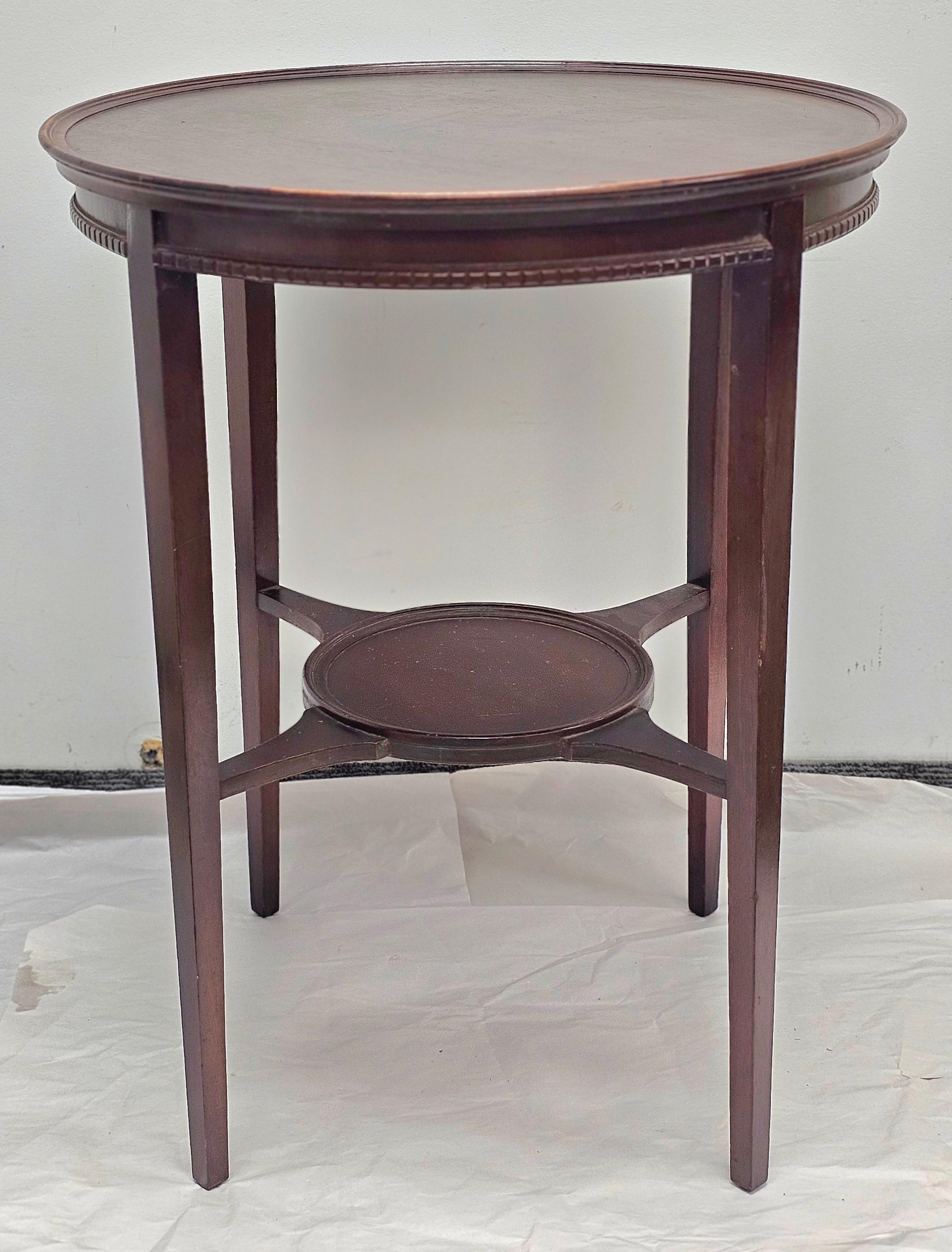 Early 20th Century Ferguson Bros Georgian Style Side Table For Sale 4