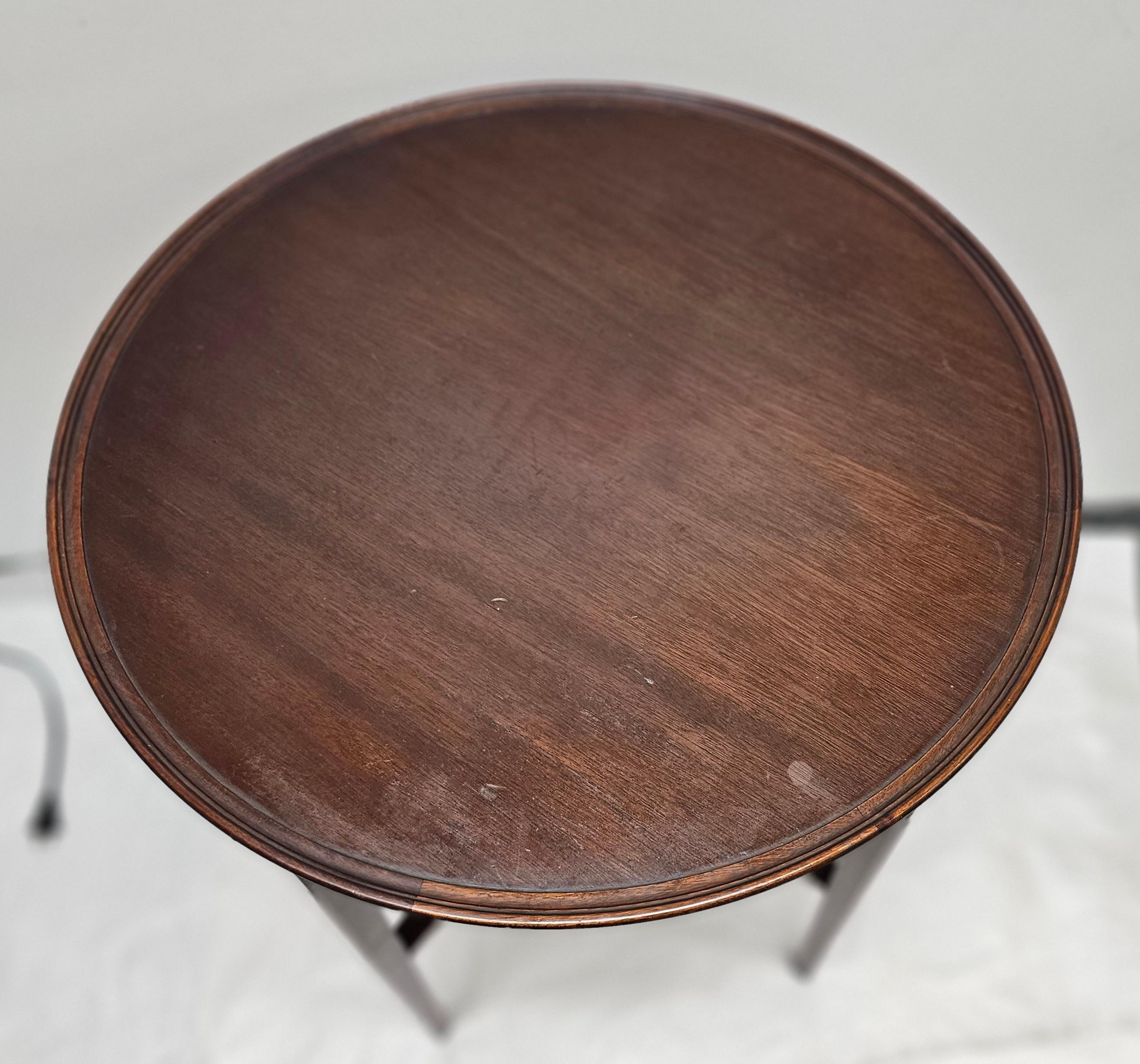 Early 20th Century Ferguson Bros Georgian Style Side Table For Sale 5