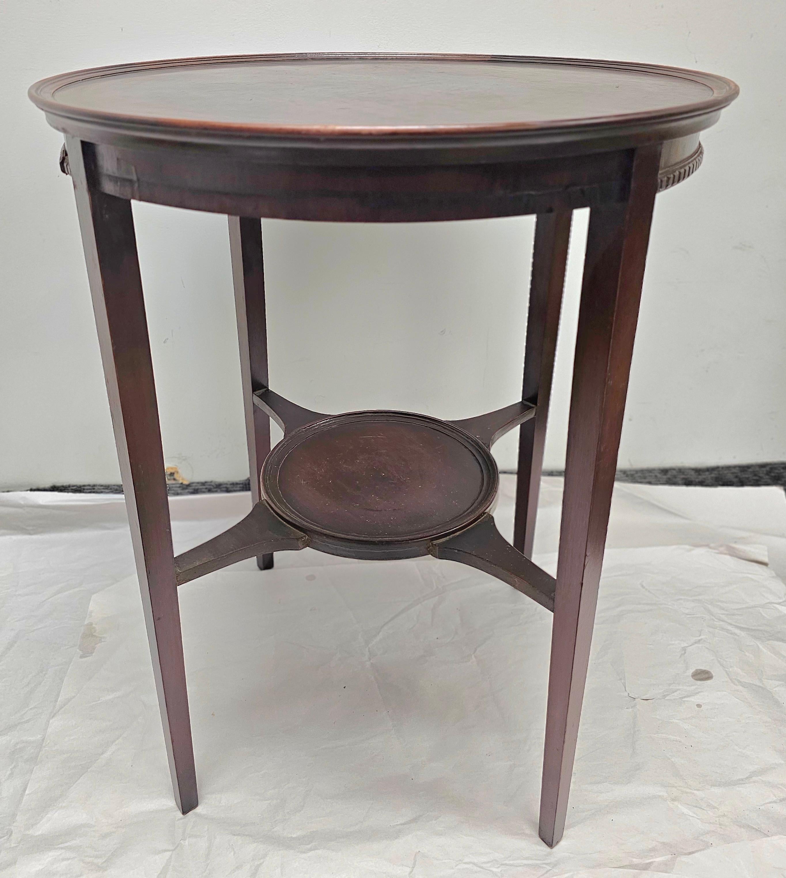 Early 20th Century Ferguson Bros Georgian Style Side Table For Sale 7