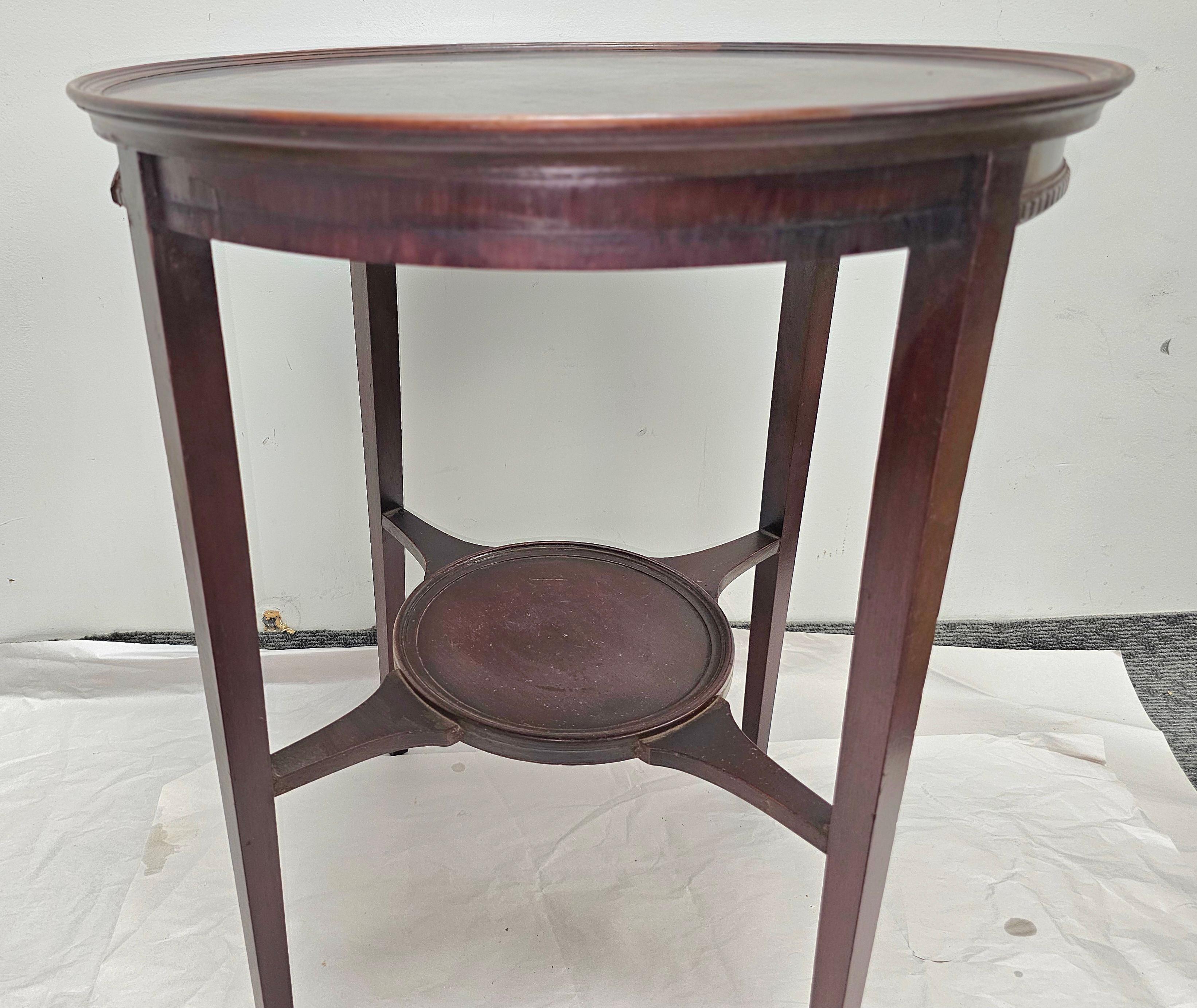 Early 20th Century Ferguson Bros Georgian Style Side Table For Sale 1
