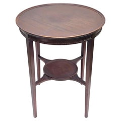 Antique Early 20th Century Ferguson Bros Georgian Style Side Table