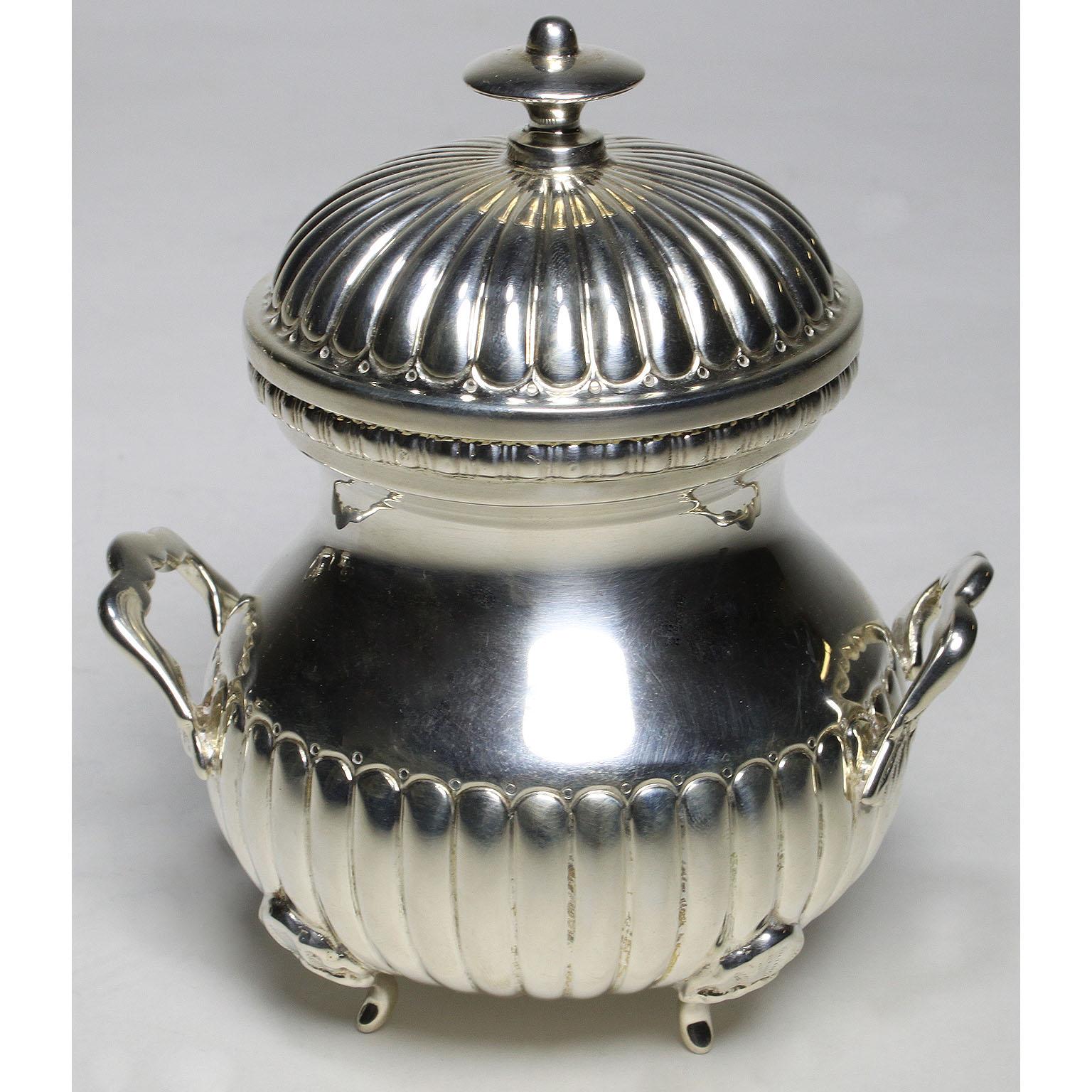 Early 20th Century Five-Piece Louis XV Style Sterling Silver Tea and Coffee Set For Sale 10