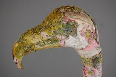 Early 20th Century Flamingo Garden Statue