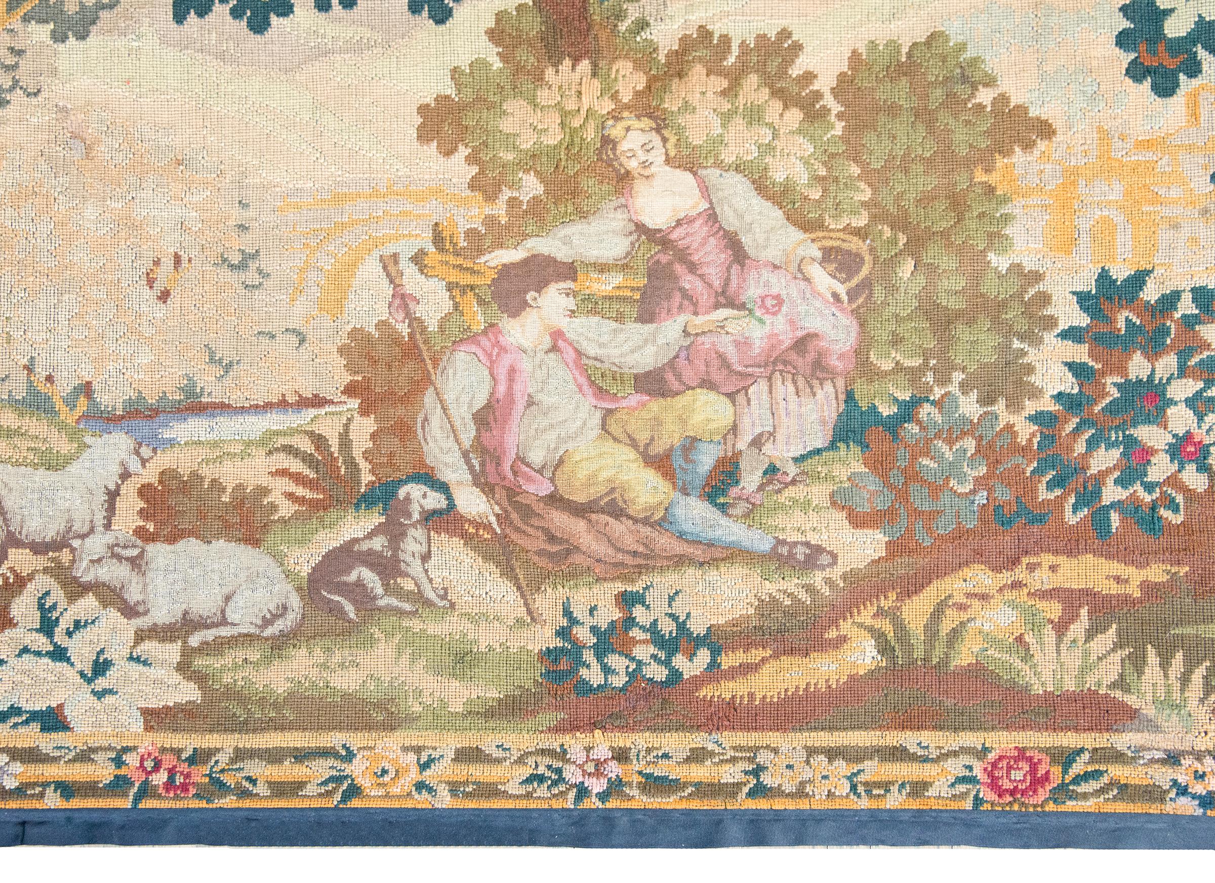 Flämischer Wandteppich aus dem frühen 20. im Angebot 1