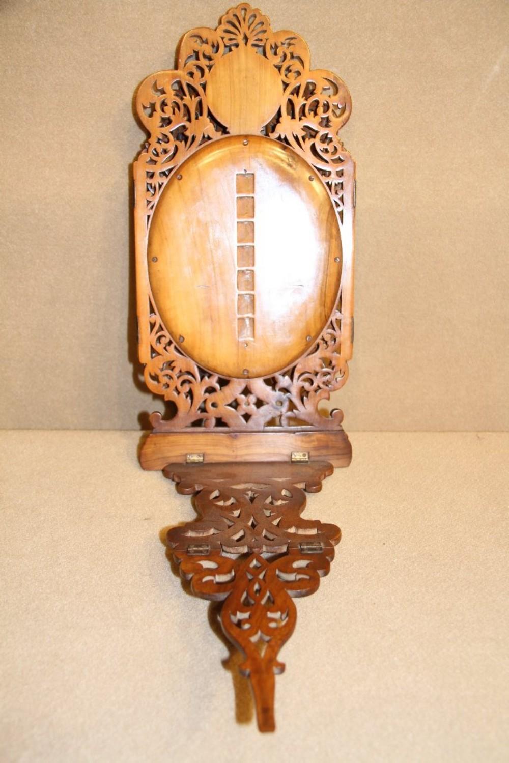 Marquetry Early 20th Century Folding Dressing Table Mirror Made in Sorrento, Italy For Sale
