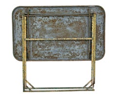 Early 20th century folding garden table