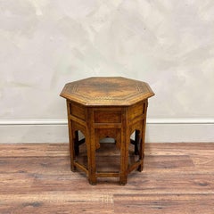Early 20th Century Folding Hoshiarpur Table