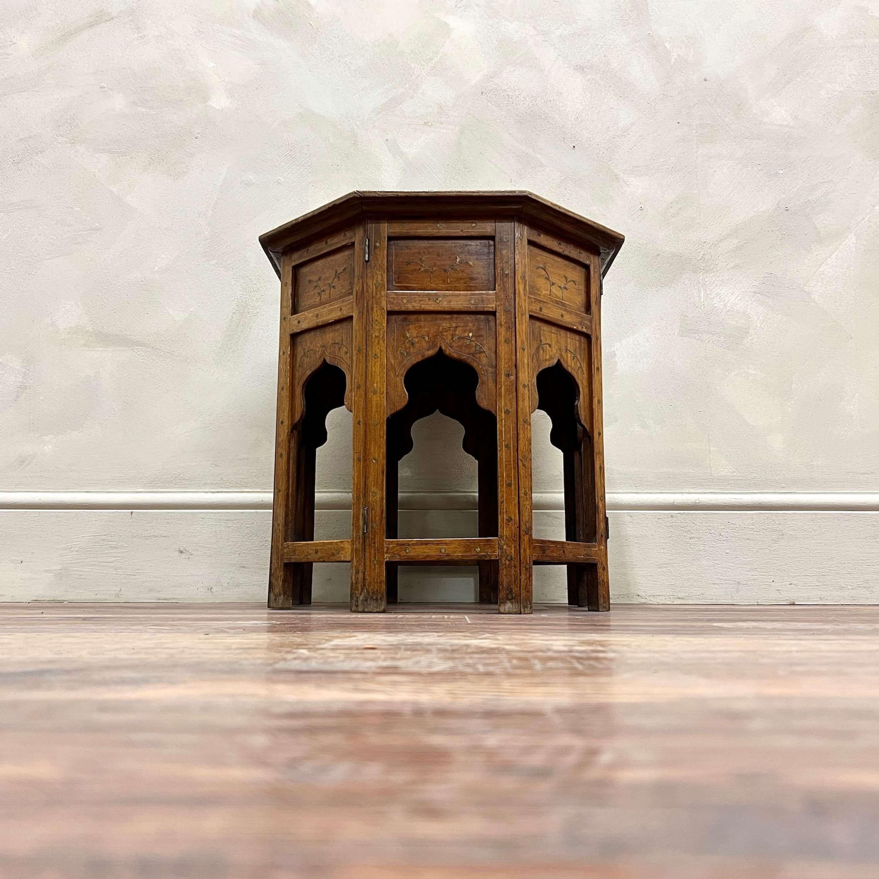 Early 20th Century Folding Hoshiarpur Table 3