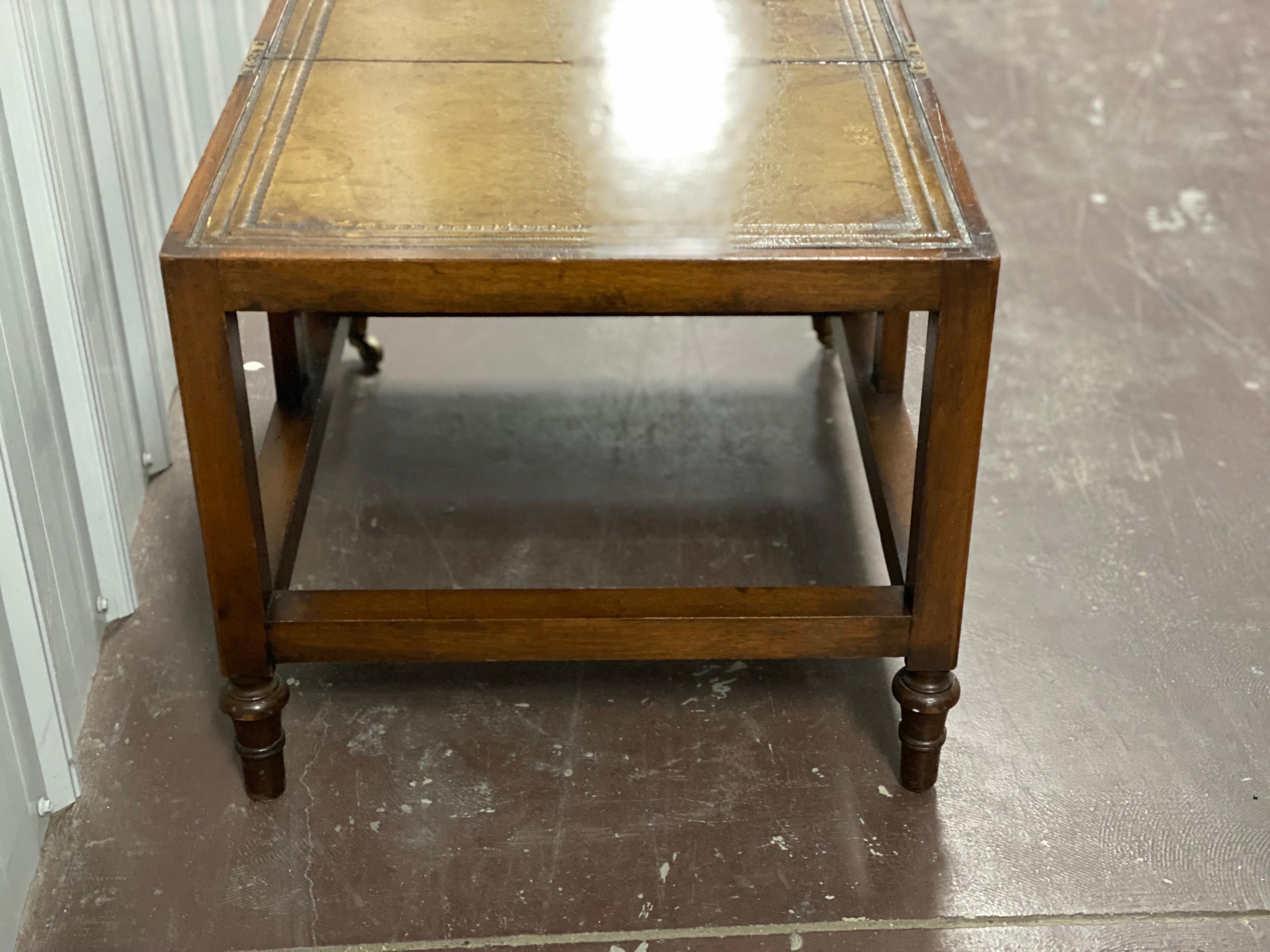 Early 20th Century Folding Library Steps/Table For Sale 4