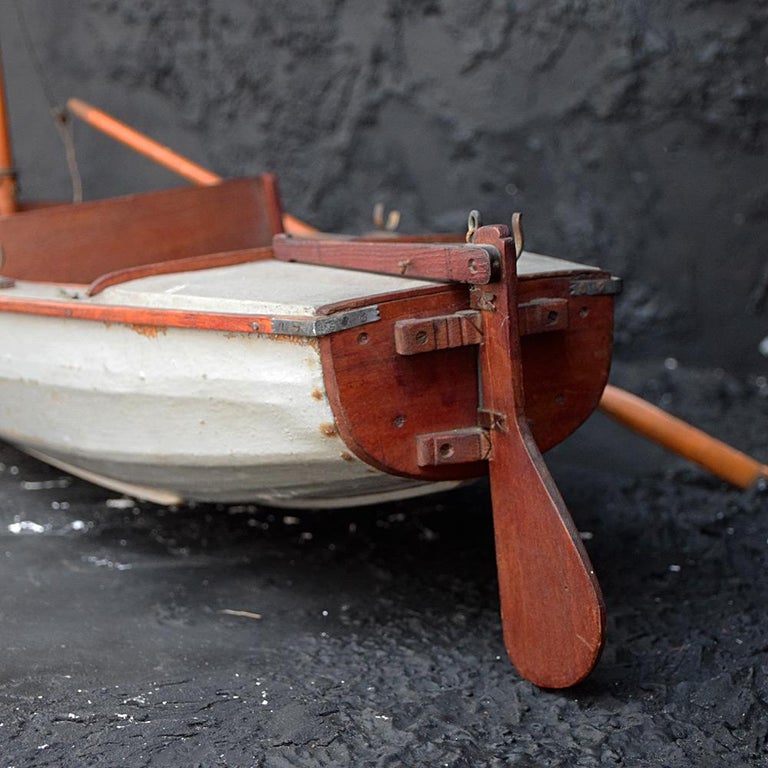 Early 20th Century Folk Art Boat Model Collection For Sale 3