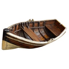 Vintage Early 20th Century Folk Art Boat Model