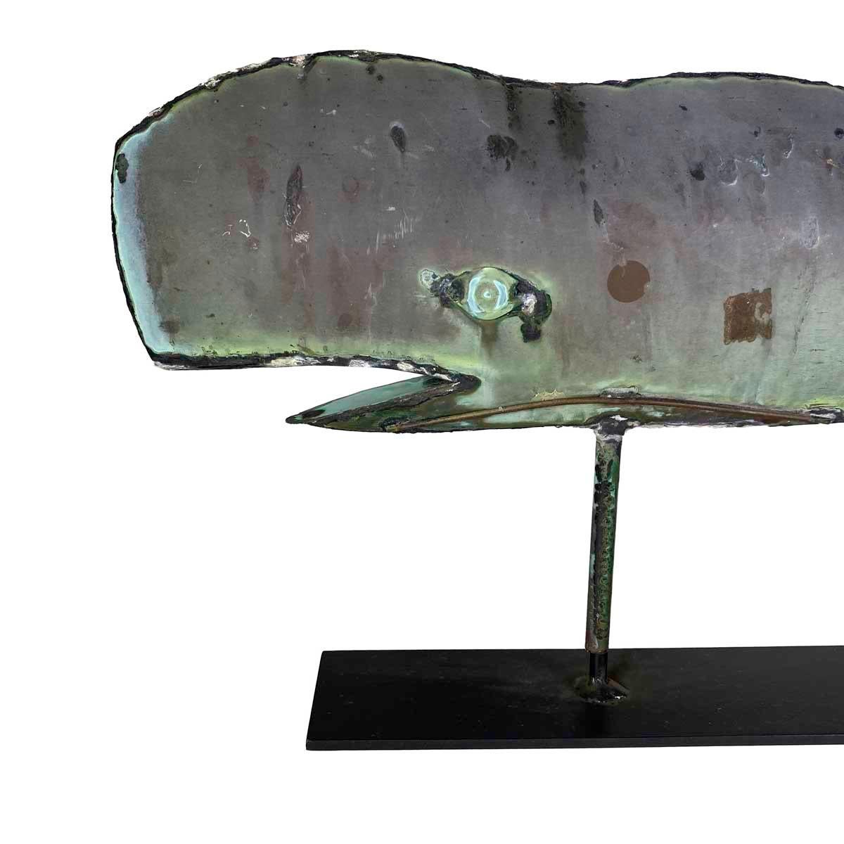 antique whale weathervane