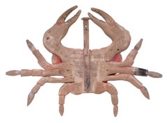 Early 20th Century Folk Art Crab Restaurant Sign