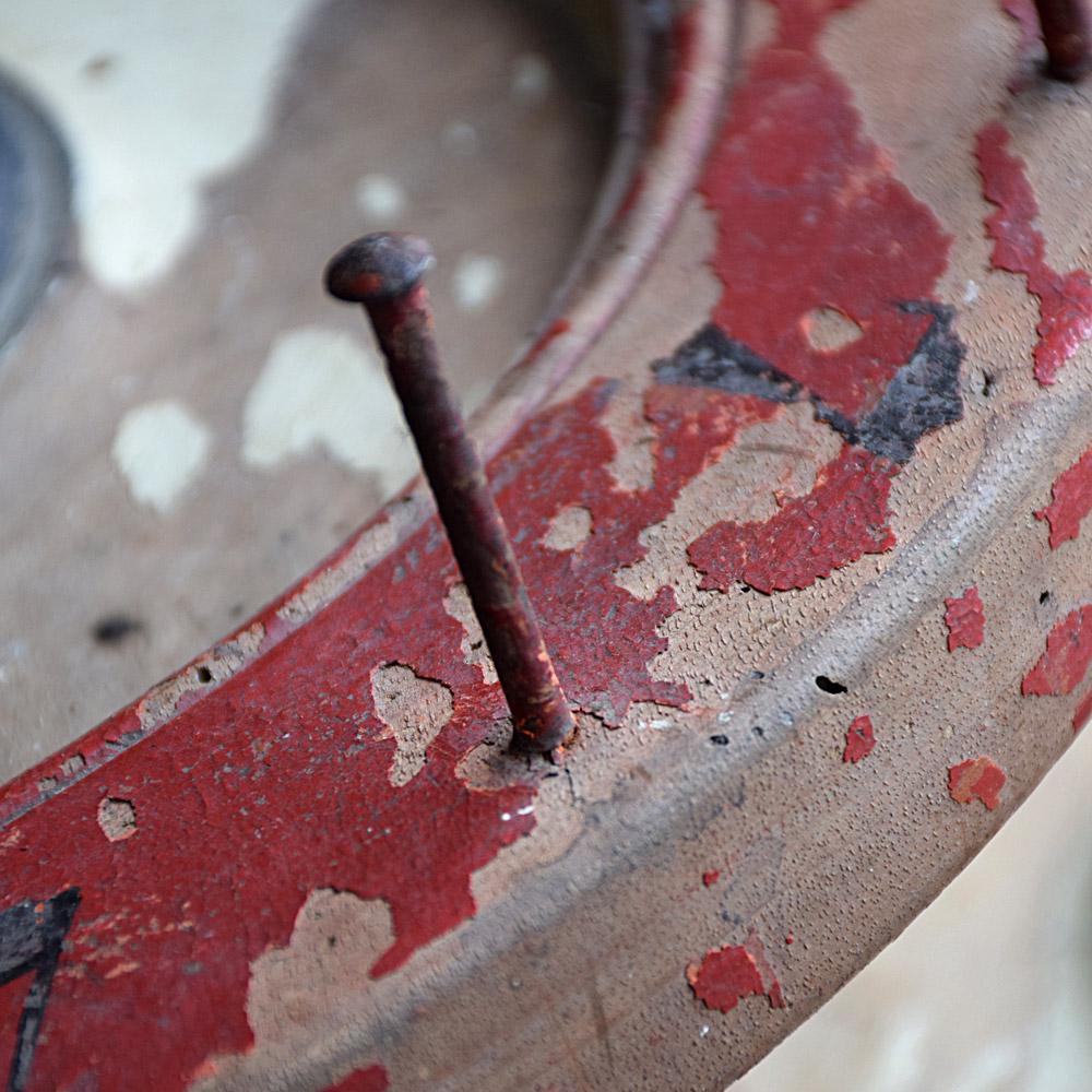 Early 20th Century Folk Art Fairground Roulette Wheels 5